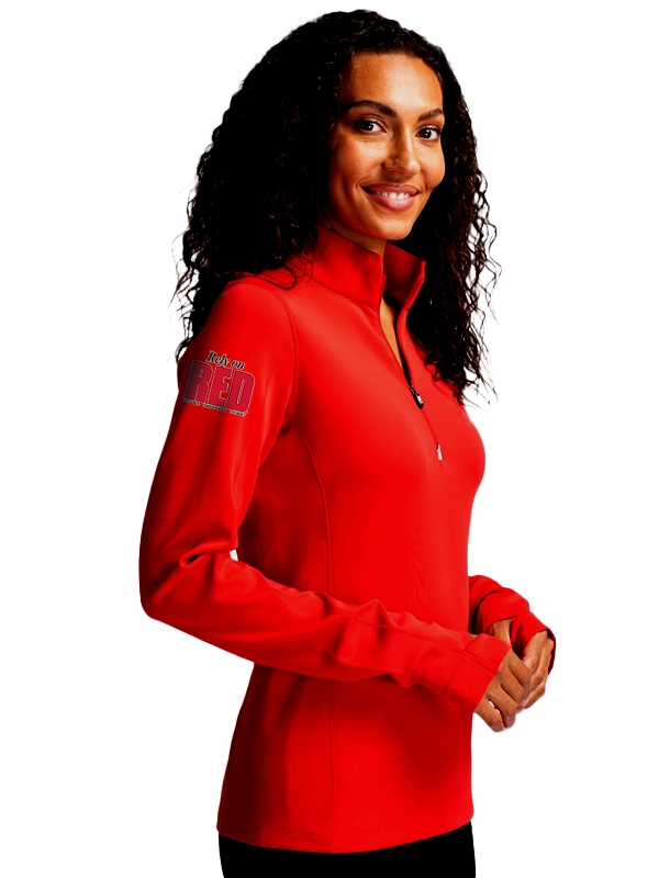 LADIES 1/4-ZIP PULLOVER