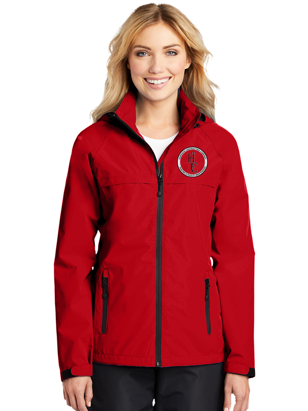 ladies rain gear LADIES RAIN JACKET – Harrison Contracting Apparel