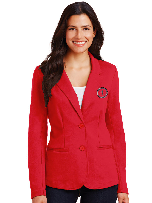 LADIES KNIT BLAZER